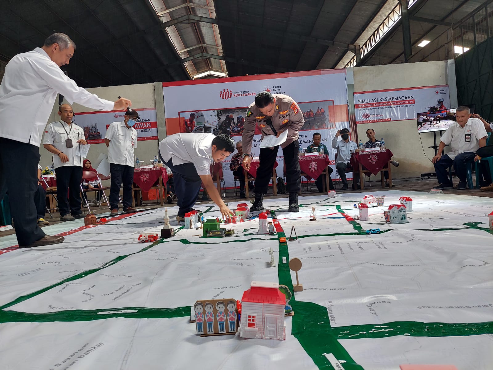 Jamin Kenetralan, PMI Kabupaten Tana Toraja Gelar Simulasi Kesiapsiagaan Pemilu