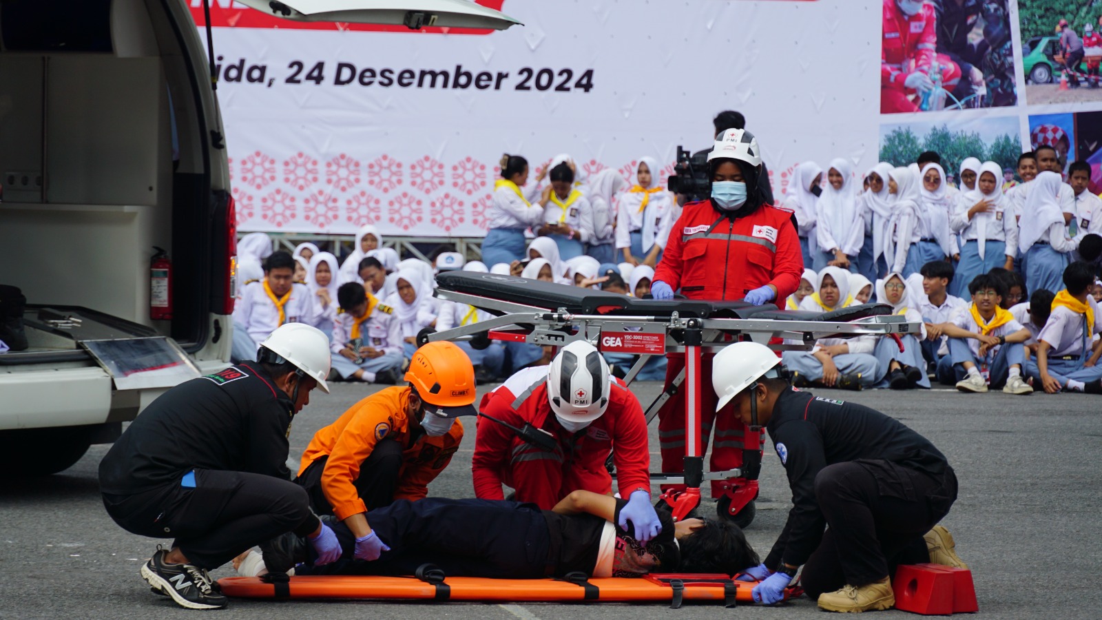Peringatan Hari Relawan PMI Tahun 2024 di Kabupaten Tana Toraja Diikuti 1.600 Personel Relawan