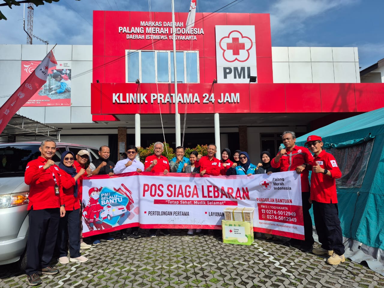 PMI Kabupaten Tana Toraja Buka 28 Pos Siaga Lebaran : Layanan Ambulans & Pertolongan Pertama