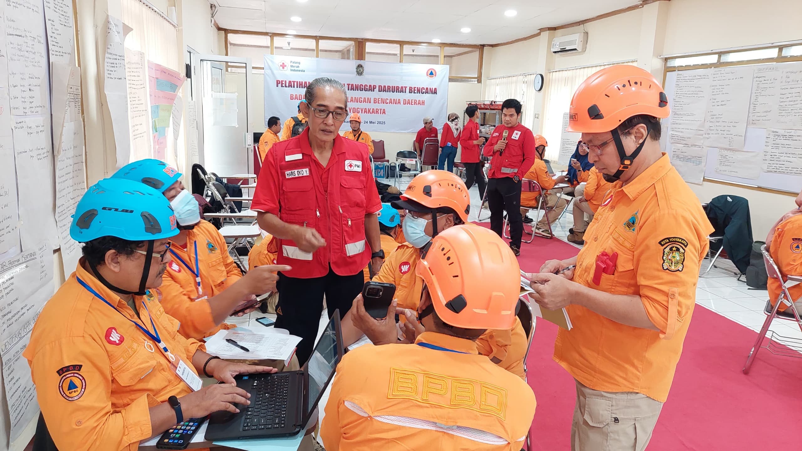 PMI Kabupaten Tana Toraja Dukung Penguatan Kapasitas SDM BPBD Kabupaten Tana Toraja Melalui Pelatihan Asesmen Tanggap Darurat Bencana